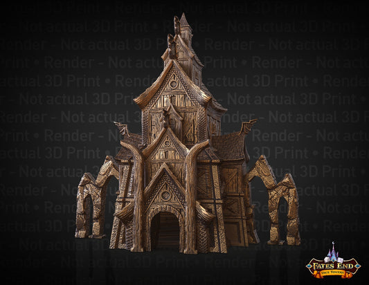 Valkyrie Dice Tower: The Ultimate 3D-Printed Companion for Tabletop Gaming - Theboxanddice