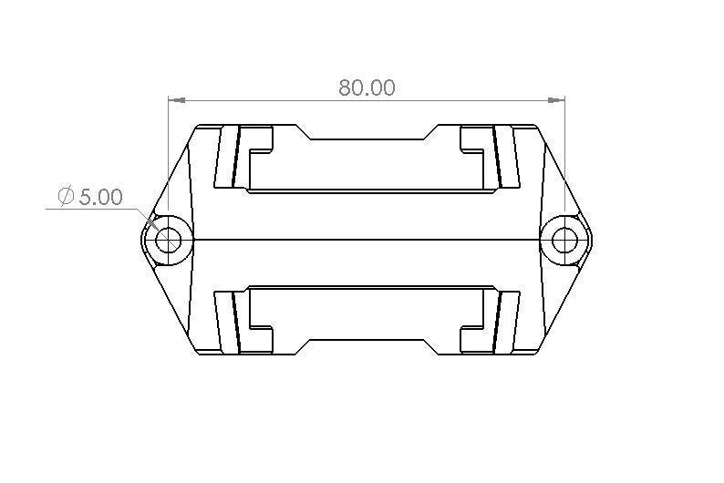 Milwaukee M18 Dual Battery Holder - Theboxanddice