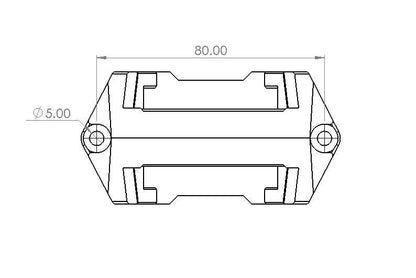 Milwaukee M18 Dual Battery Holder - Theboxanddice