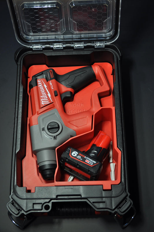 Packout Insert to suit M12 FUEL SDS Plus Rotary Hammer Drill CH - Theboxanddice