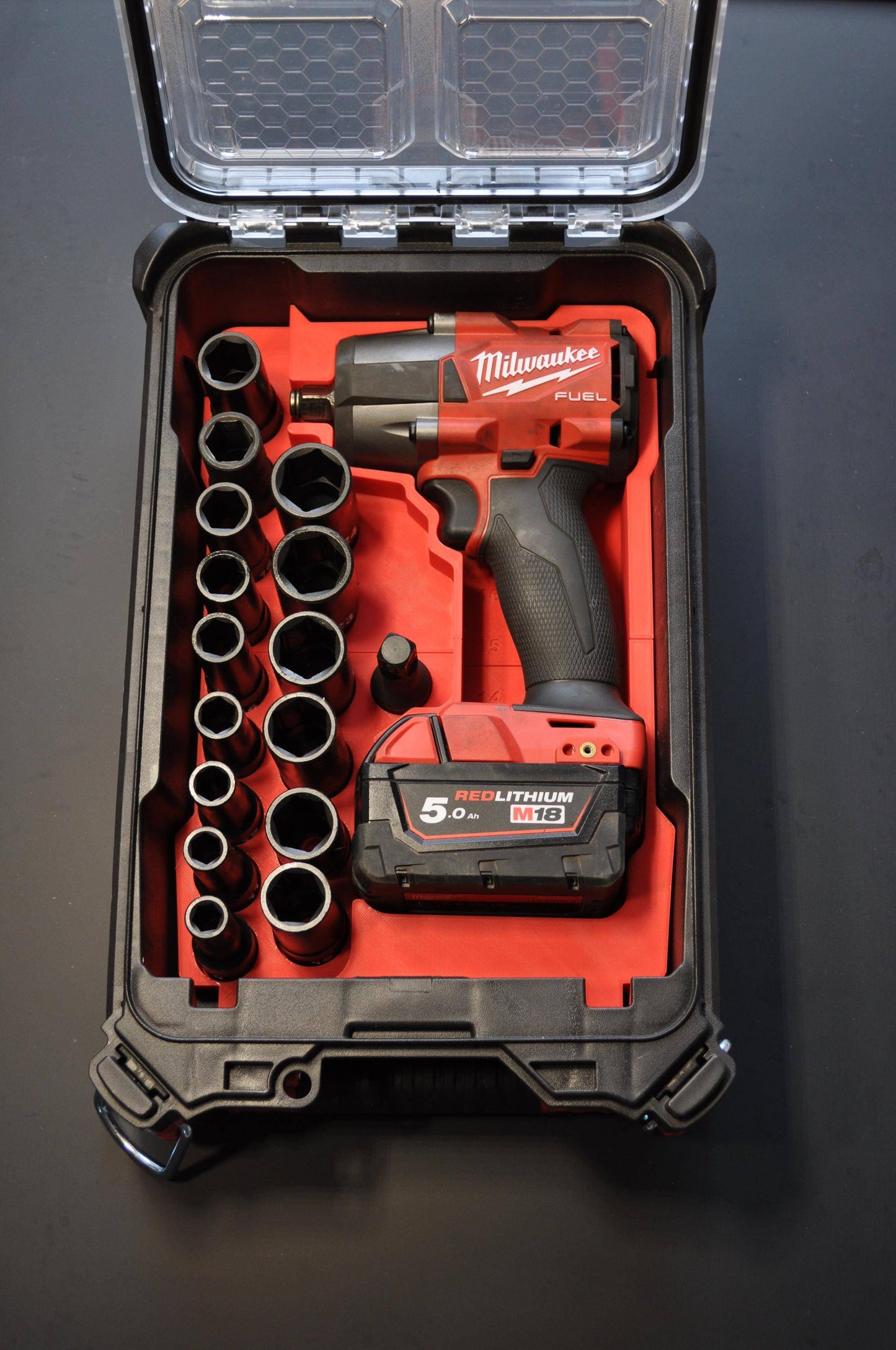 Packout Insert to suit M18 FUEL Mid-Torque Impact Wrench - Theboxanddice