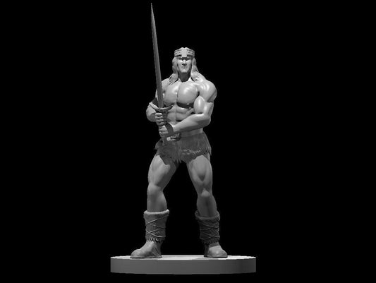 Human Barbarian 8 Figurine - Theboxanddice