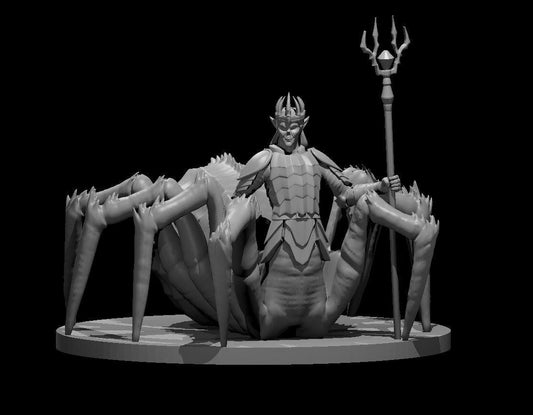 Drider Lich Miniature - Theboxanddice