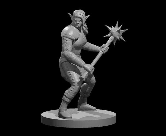 Bugbear Barbarian Female 3D Printable Miniature - Theboxanddice