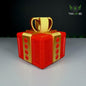 The Ultimate Challenge Gift Box - Standard Size - 20 Screws in Red and Gold - Theboxanddice