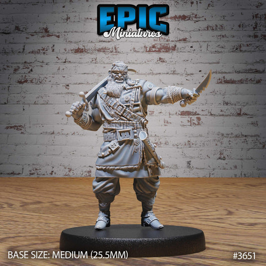 Coast Bandits - Premium Raider Miniature Collection for Tabletop Gaming - Theboxanddice