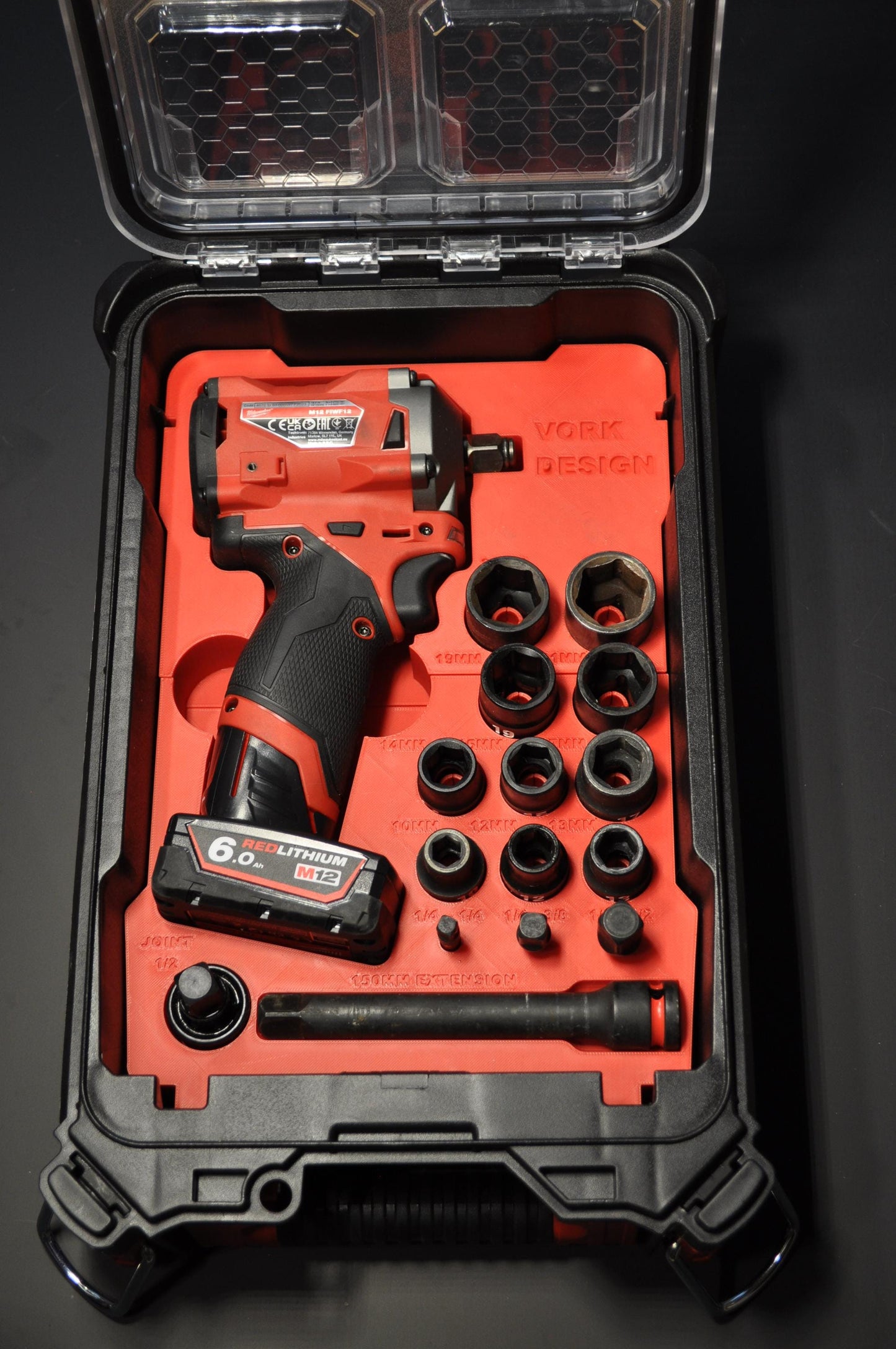 Packout Insert to suit M12 FUEL Impact Wrench 1/2" - Theboxanddice