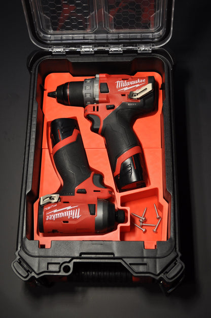 Packout Insert to suit M12 FUEL Drill and Impact driver Combo GEN 2 - Theboxanddice