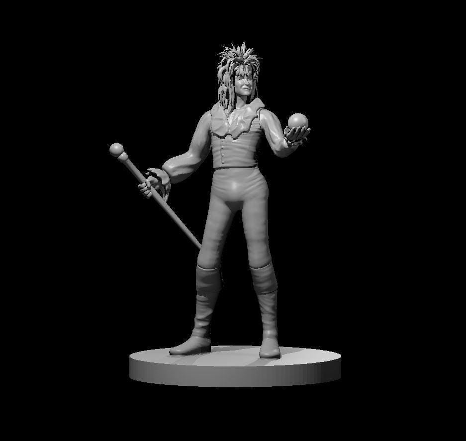 Goblin Warlock Bard Sovereign Miniature - Theboxanddice