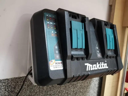 Makita 18V Dual Charger Wall Mount - PETG Printed Bracket - Theboxanddice