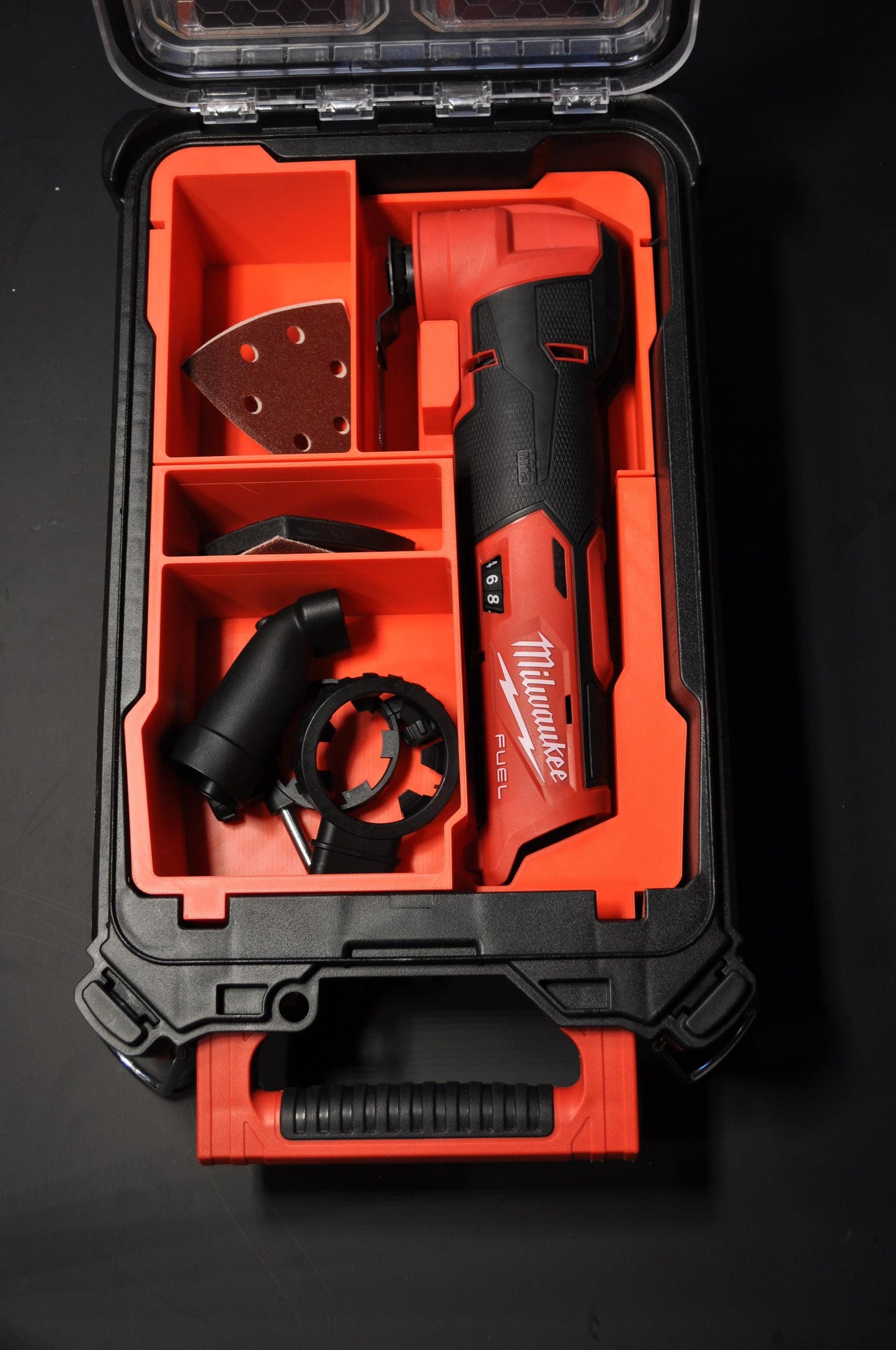 Packout Insert to suit M12 FUEL Oscillating Multi Tool FMT - Theboxanddice