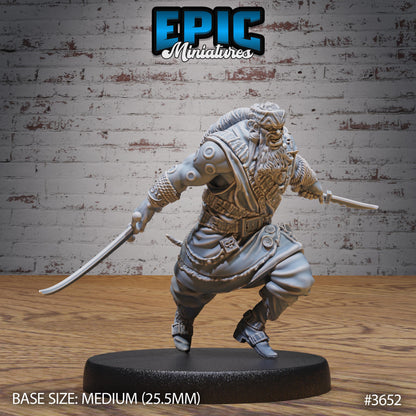 Coast Bandits - Elite Raider Miniature Set for Tabletop Adventures - Theboxanddice