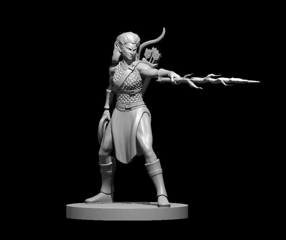 Hobgoblin Warrior Maiden Gaming Figure - Theboxanddice